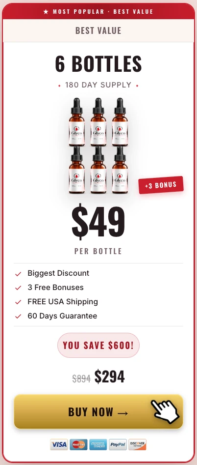 GlycoDefender 6 bottles